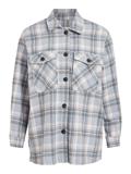 VIKIKI L/S SHACKET cashmere blue