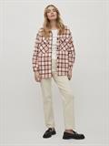 VIKIKI L/S SHACKET cloud dancer