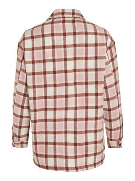 VIKIKI L/S SHACKET cloud dancer