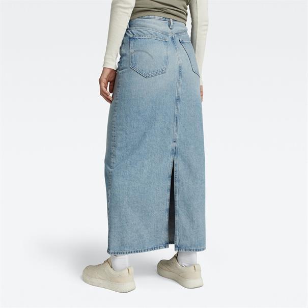 Viktoria Long Skirt wmn sun faded fogbow