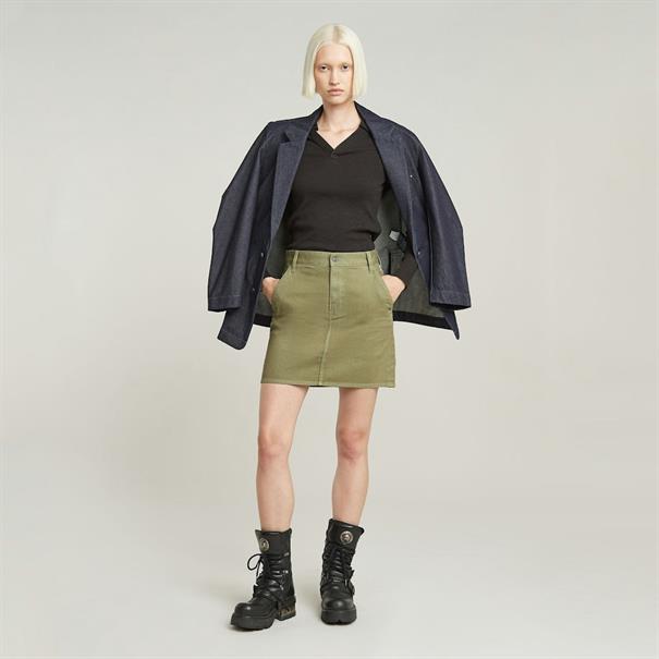 Viktoria Short Chino Skirt wmn ensis green gd