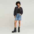 Viktoria Short Skirt Clean Edge wmn faded sea point blue