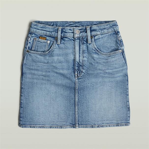 Viktoria Short Skirt Clean Edge wmn faded sea point blue