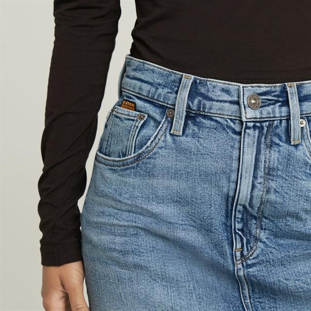 Viktoria Short Skirt Clean Edge wmn faded sea point blue