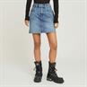 Viktoria Short Skirt Clean Edge wmn faded sea point blue