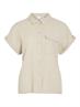 VILANIA S/S SHIRT feather gray