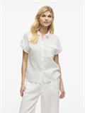 VILANIA S/S SHIRT snow white