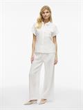VILANIA S/S SHIRT snow white