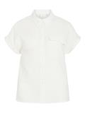 VILANIA S/S SHIRT snow white