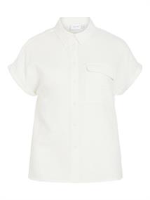 VILANIA S/S SHIRT snow white