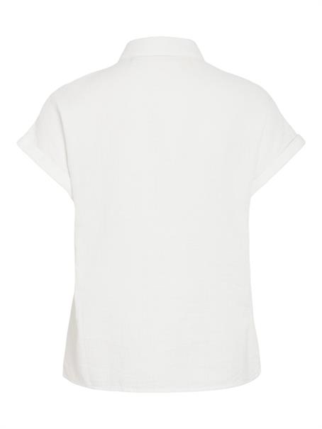 VILANIA S/S SHIRT snow white
