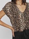 VILAYA S/S V-NECK TOP black