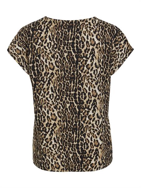 VILAYA S/S V-NECK TOP black