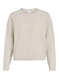 VILIGA L/S O-NECK KNIT CARDIGAN birch