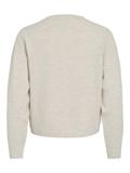 VILIGA L/S O-NECK KNIT CARDIGAN birch