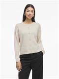 VILIGA L/S O-NECK KNIT CARDIGAN birch