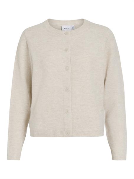 VILIGA L/S O-NECK KNIT CARDIGAN birch
