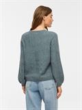 VILIGA POINTELLE L/S O-NECK TOP -NOOS balsam green