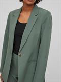 VILOWNY STRAIGHT BLAZER - NOOS duck green