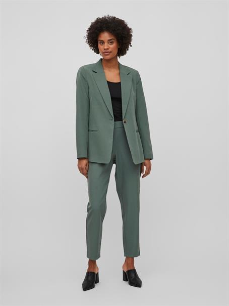 VILOWNY STRAIGHT BLAZER - NOOS duck green