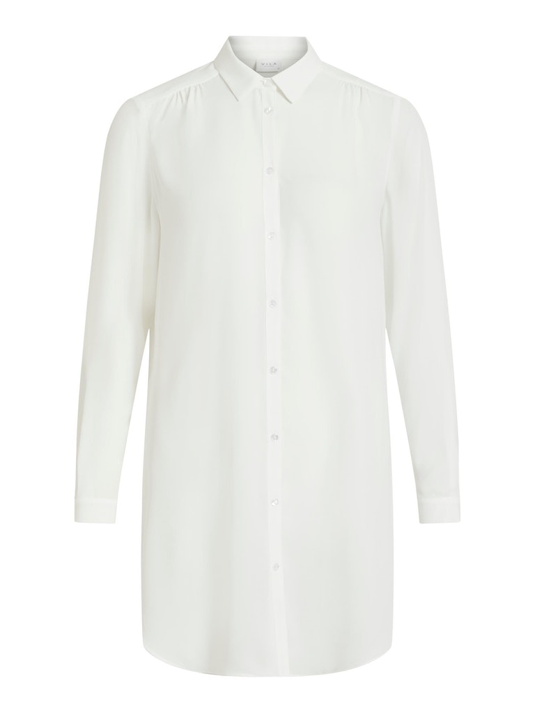 Vila Damen Bluse 14054702 Snow White - größe