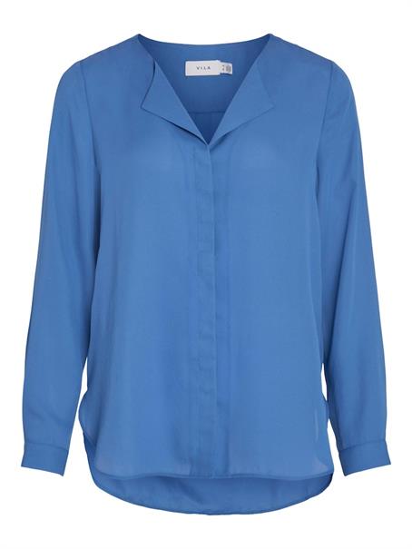 VILUCY L/S SHIRT - NOOS blau2