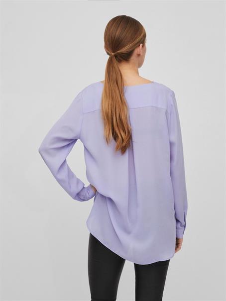 VILUCY L/S SHIRT - NOOS hell lila2