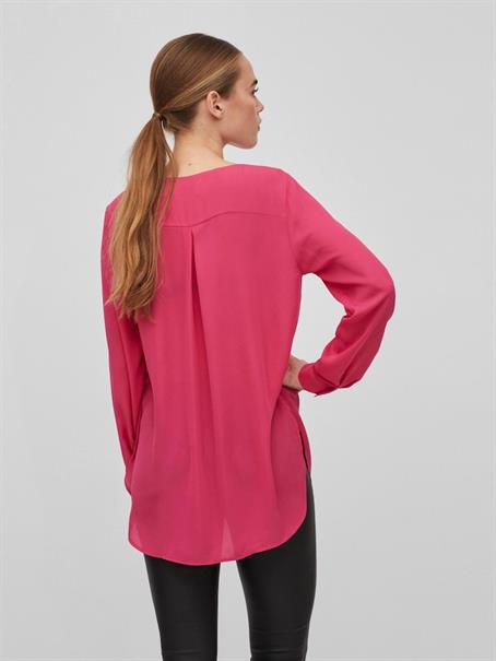 VILUCY L/S SHIRT - NOOS pink yarrow