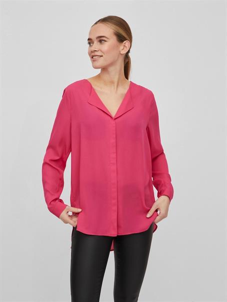 VILUCY L/S SHIRT - NOOS pink yarrow