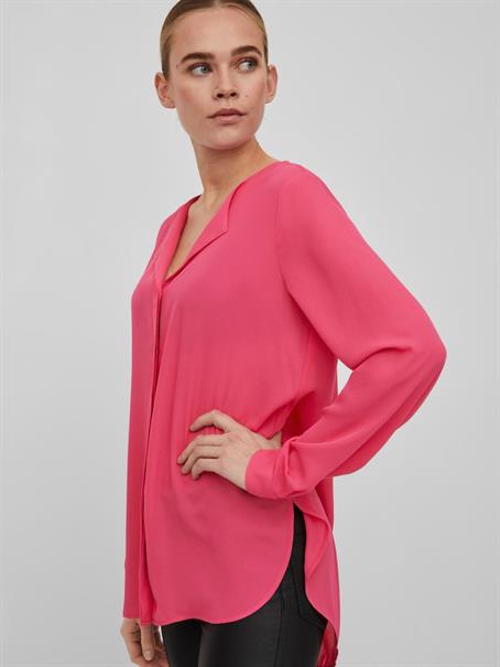 VILUCY L/S SHIRT - NOOS pink yarrow