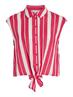VILULLY S/L TIE TOP pink yarrow