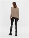 VIMADELIA V-NECK L/S KNIT TOP - NOOS fungi