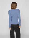 VIMAXINIA L/S SQUARE-NECK KNIT TOP coronet blue