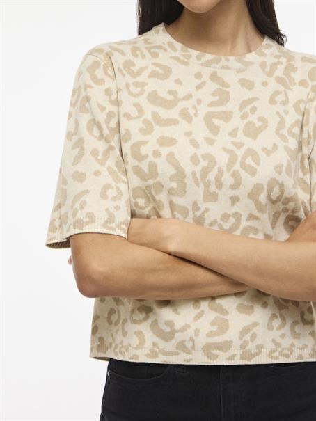 VIMAYAS O-NECK 2/4 KNIT NOOS super light natural melan