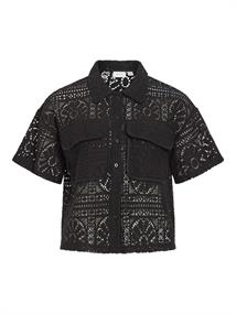 VIMERINDA 2/4 SHIRT/VOL/2 black beauty