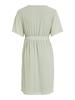 VIMICADA V-NECK GATHERING DRESS/DC/SU desert sage