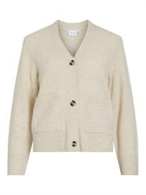 VIMIRAZ V-NECK L/S KNIT CARDIGAN/PB birch