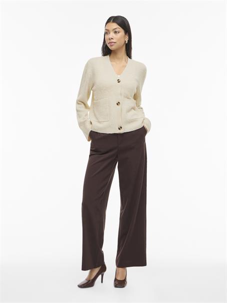 VIMIRAZ V-NECK L/S KNIT CARDIGAN/PB birch