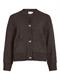 VIMIRAZ V-NECK L/S KNIT CARDIGAN/PB coffee bean