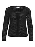 VIMIRO V-NECK L/S CARDIGAN black beauty