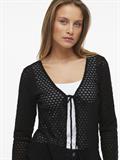 VIMIRO V-NECK L/S CARDIGAN black beauty