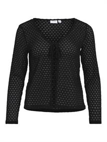VIMIRO V-NECK L/S CARDIGAN black beauty