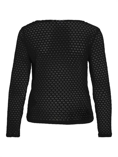 VIMIRO V-NECK L/S CARDIGAN black beauty