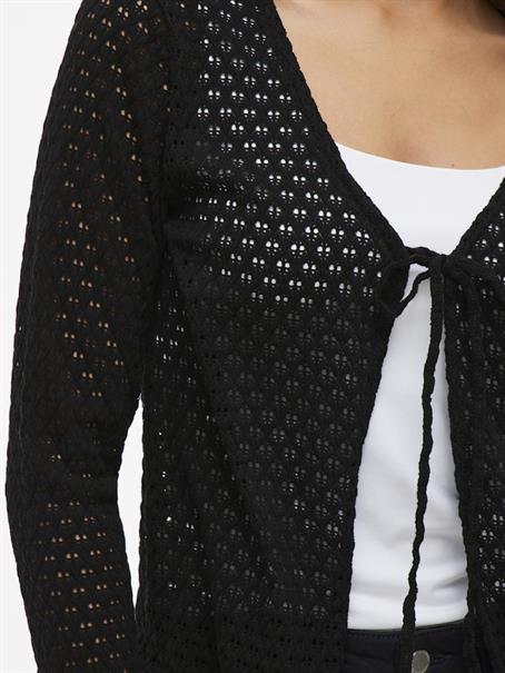 VIMIRO V-NECK L/S CARDIGAN black beauty