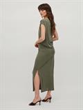 VIMODALA V-NECK S/S TOP - NOOS four leaf clover