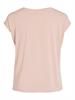 VIMODALA V-NECK S/S TOP - NOOS misty rose