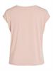VIMODALA V-NECK S/S TOP/SU - NOOS misty rose