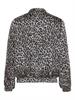 VINELA PRINTED BOMBER JACKET black