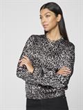 VINELA PRINTED BOMBER JACKET black