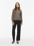 VINIKOLINA O-NECK L/S KNIT TOP - NOOS falcon